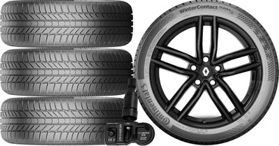 NUEVO RUEDAS INVIERNO RENAULT FLUENCE CONTINENTAL 205/55R17+TPMS  