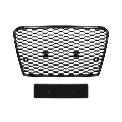 Audi a7 4g решітка радіатора rs look решітка радіатора бампера тюнінг фото №1