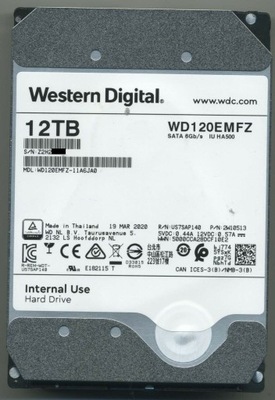 Dysk twardy WD WD120EMFZ 12TB SATA III