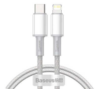 Kabel przewód Baseus USB-C - Lightning 20W 5A 1m