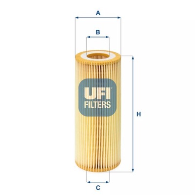 FILTRO ACEITES UFI 25.021.00  