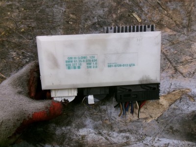 Bmw e39 блок керування модуль комфорту 60837710 фото №1