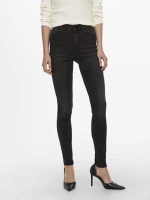 Spodnie jeansy damskie ONLY czarne L/30