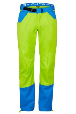 Męskie spodnie wspinaczkowe Kulti Milo green L