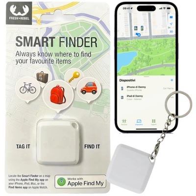 LOKALIZATOR KLUCZY GPS SMART Bluetooth FINDER AirTag Apple My Find