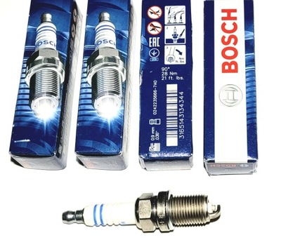 4x свічка запалювання bosch fr7dc+ super plus +8 фото №1