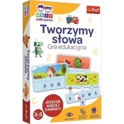 Tworzymy słowa Gra edukacyjna Trefl