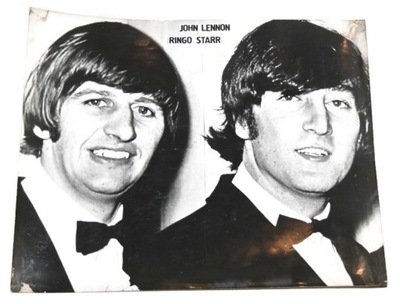 JOHN LENNON RINGO STARR zdjęcie 24,5 x 30 cm