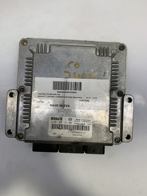 Бортовий комп'ютер двигуна renault 0281011101 8200095416 фото №1