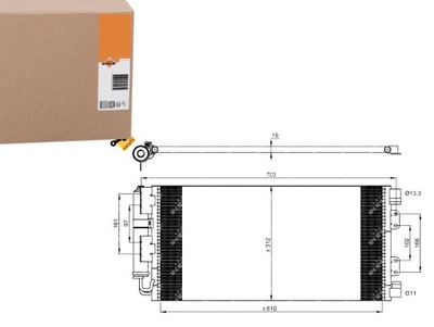 CONDENSER AIR CONDITIONER LAND ROVER FREELANDER 98-06 - milautoparts-fr.ukrlive.com