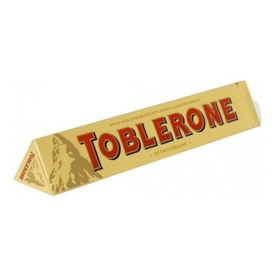 TOBLERONE szwajcarska CZEKOLADA MLECZNA nugat 100g