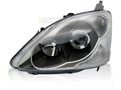 FARO IZQUIERDA FARO BLACK DO HONDA CIVIC 7 03-06  