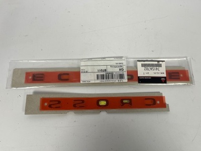 Емблема надпис mitsubishi eclipse cross фото №1