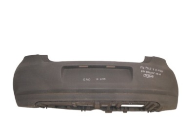 Vw polo v 5 r-line 2009- бампер задний задняя 6r6 фото №1