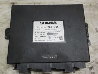 Scania r блок управления координатор coo7 фото №1