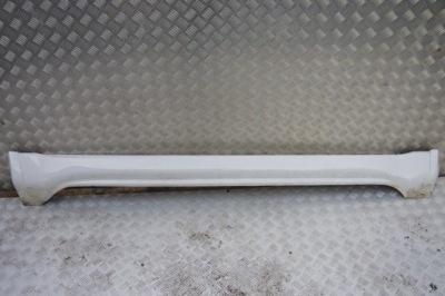 Молдинг порог правая jeep grand cherokee wk2 overland рестайлинг  pw7 bright white фото №1