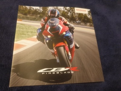 ---- Prospekt Honda CBR Fireblade - 02\/2020 ! фото