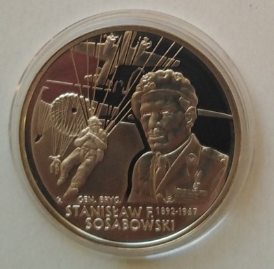 10 zł - 2004 rok Generał Stanisław Sosabowski