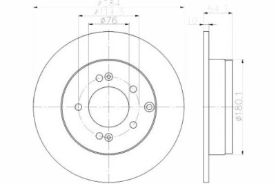 Textar тормозные диски тормозные 2szt hyundai задняя sonata 05 фото №1