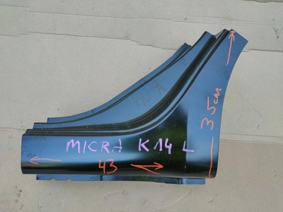 Порог задняя левый nissan micra k14 новый фото №1