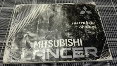 MITSUBISHI LANCER 3 MANUAL LIBRO 1986 POLSKA  