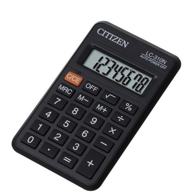 Kalkulator kieszonkowy Citizen LC-310N