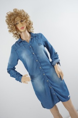 LINCOLN &SHARKS jeansowa sukienka r 164