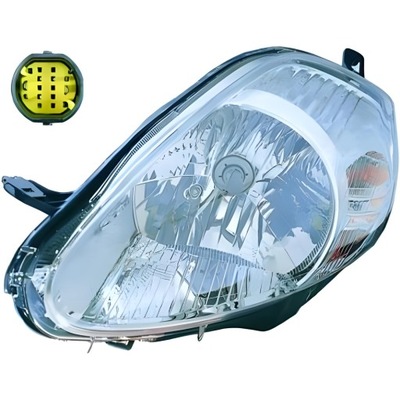 Фара fiat grande punto 05-09 фото №1