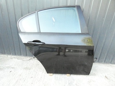 Bmw e90 двері правий задня праве задні чорні фото №1