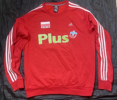 REPREZENTACJA POLSKA siatkówka ADIDAS 2009 rok oryginalna bluza XL