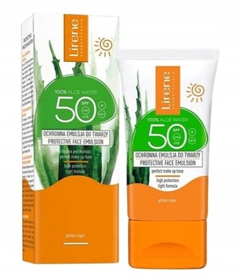 Lirene SUN Ochronna emulsja do twarzy SPF 50 50 ml