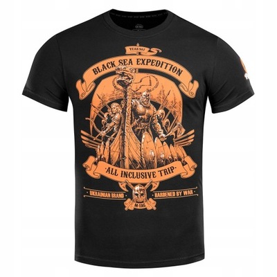 Koszulka T-shirt M-Tac Black Sea Expedition Czarna L