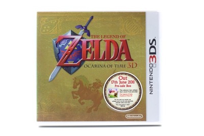 THE LEGEND OF ZELDA OCARINA OF TIME 3D 3DS Nintendo 3DS