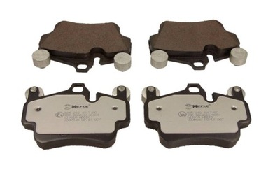 Тормозные колодки ham. porsche t./p. 911 997 04-/ фото №1