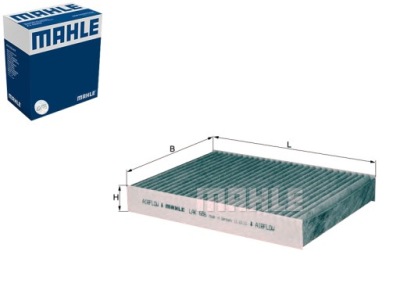 Mahle фільтр салонний 80001451 k1267a cfa10761 kf37 фото №1