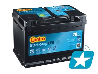 CENTRA EFB 70Ah 720A CL700