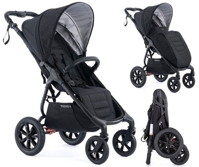 WÓZEK SPACEROWY VALCO SNAP4 SPORT TREND BLACK ASH