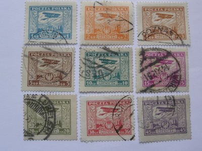 Polska - lotnicze - samolot - Fi. 216-24 kasowane