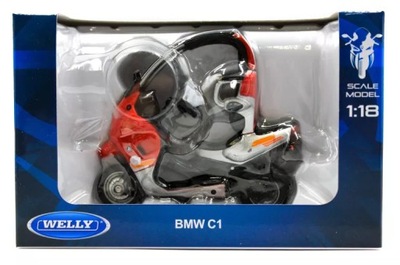 WELLY MODEL MOTOCYKL 1:18 BMW C1