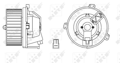 SOPLADOR NRF NRF 34168  