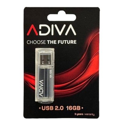 PENDRIVE ADIVA PAMIĘĆ USB 2.0 16 GB