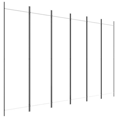 Parawan przegroda 6-panelowa, 300x200 cm, biały