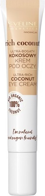 Eveline Rich Coconut Kokosowy krem pod oczy 20 ml