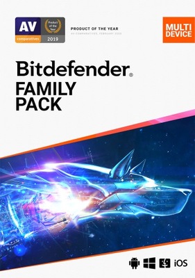 Antywirus Bitdefender Family Pack 15U | 1 rok