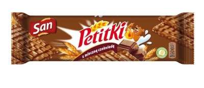 San Petitki ciasteczka czekoladowe 138g