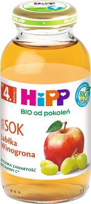 HiPP sok Jabłka - Winogrona 200ml