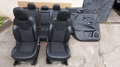 Jeep compass ii 19r сиденья заднее сиденье обшивки дверь полукожа фото №1