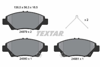 ZAPATAS HAM. HONDA P. INSIGHT 09-/JAZZ/CITY 08-/CR-  