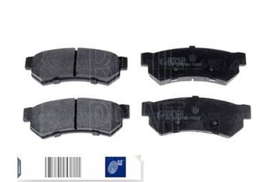 Blue print тормозные колодки тормозные задняя chevrolet lacetti фото №1