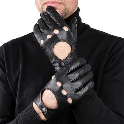 Skórzane rękawiczki męskie SKÓRA